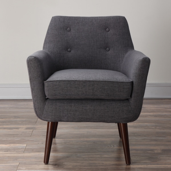 Clyde Grey Linen Chair   16052612 Great