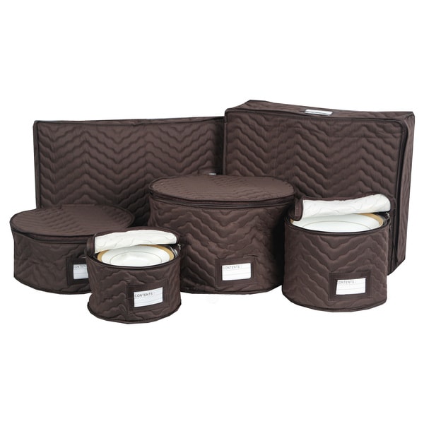 set kitchen dishes Padded Storage Microfiber 6 China  Set Cotton piece