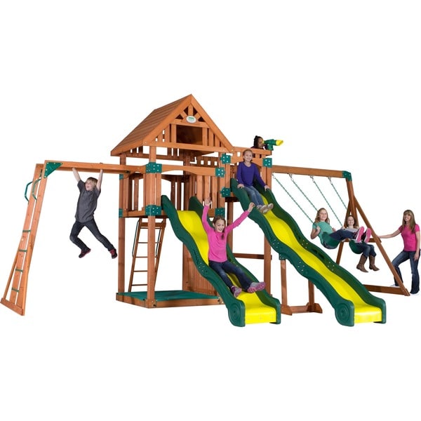 Backyard Discovery Pacific View All Cedar Swingset