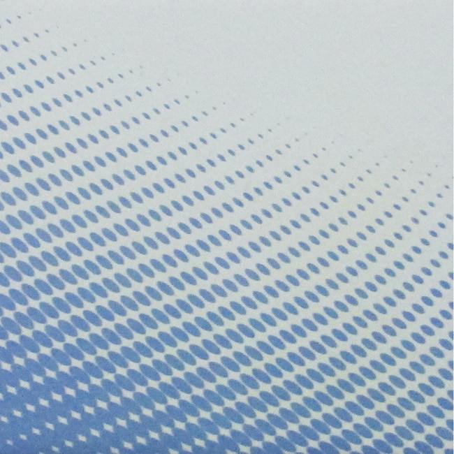 Ceramic Wall Tile Shades Of Blue Halftone Ocean Wave Effect (pack Of 20).
