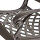 Hallandale Sarasota Traditional Outdoor 4 Seater Cast Aluminum Dining Set by Christopher Knight Home - Thumbnail 6