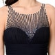 cachet navy evening gown