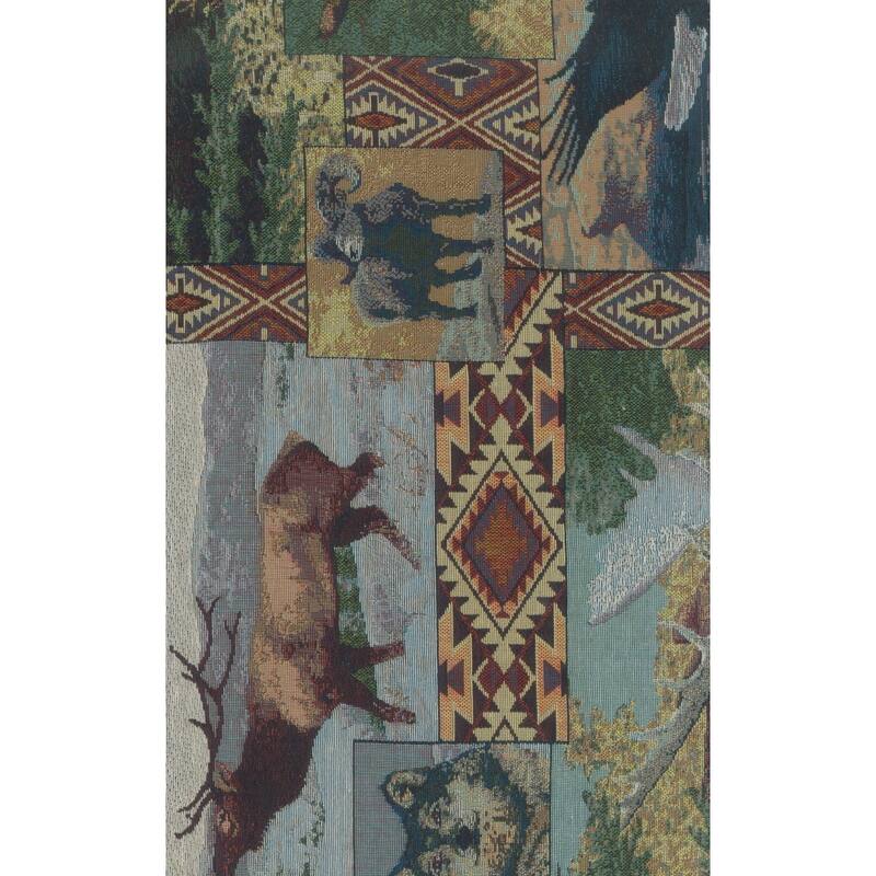 48-inch Tapestry Papasan Cushion (Cushion Only) - The Wild North