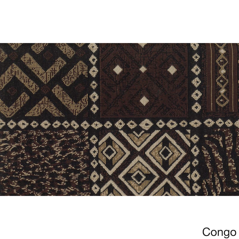 48-inch Tapestry Papasan Cushion (Cushion Only) - Congo