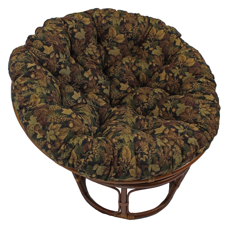 Blazing Needles 48-inch Tapestry Papasan Cushion