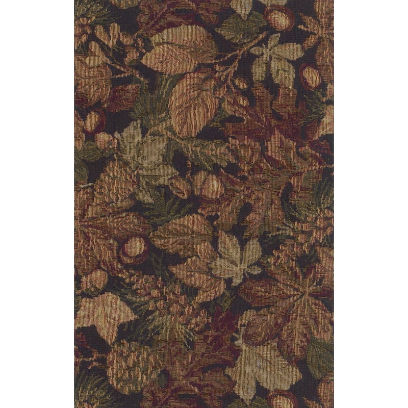 Blazing Needles 48-inch Tapestry Papasan Cushion - Autumn Harvest