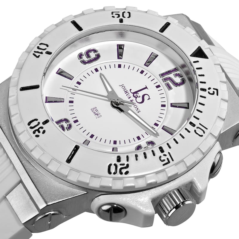 Joshua & Sons Men's Minute Track, Multifunction Strap Watch Set