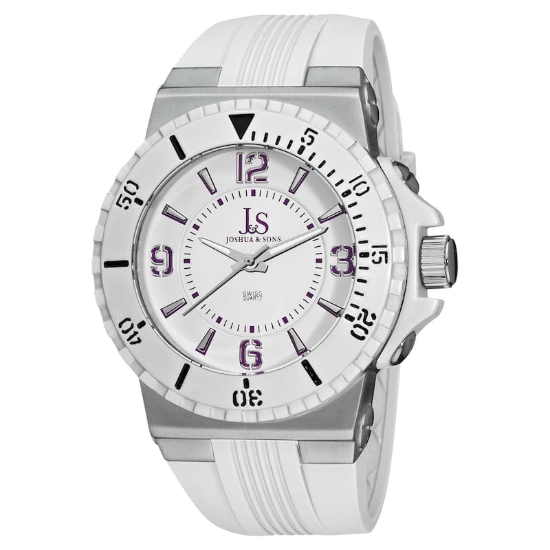 Joshua & Sons Men's Minute Track, Multifunction Strap Watch Set