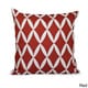 preview thumbnail 3 of 4, 16x16-inch Geometric Decorative Throw Pillow Red