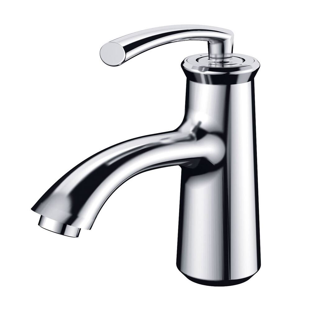 Elimax Luxury Short Chrome Single-handle Bathroom Lavatory Faucet