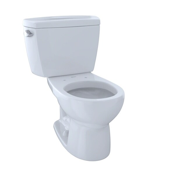 Toto Drake Two Piece Round 1 6 Gpf Toilet Cst743s 01 Cotton Toto Drake Two Piece Round 1 6 Gpf Toilet Cst743s 01 Cotton White