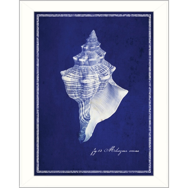 GI Artlab 'Conch Shell' Framed Wall Art Framed Art