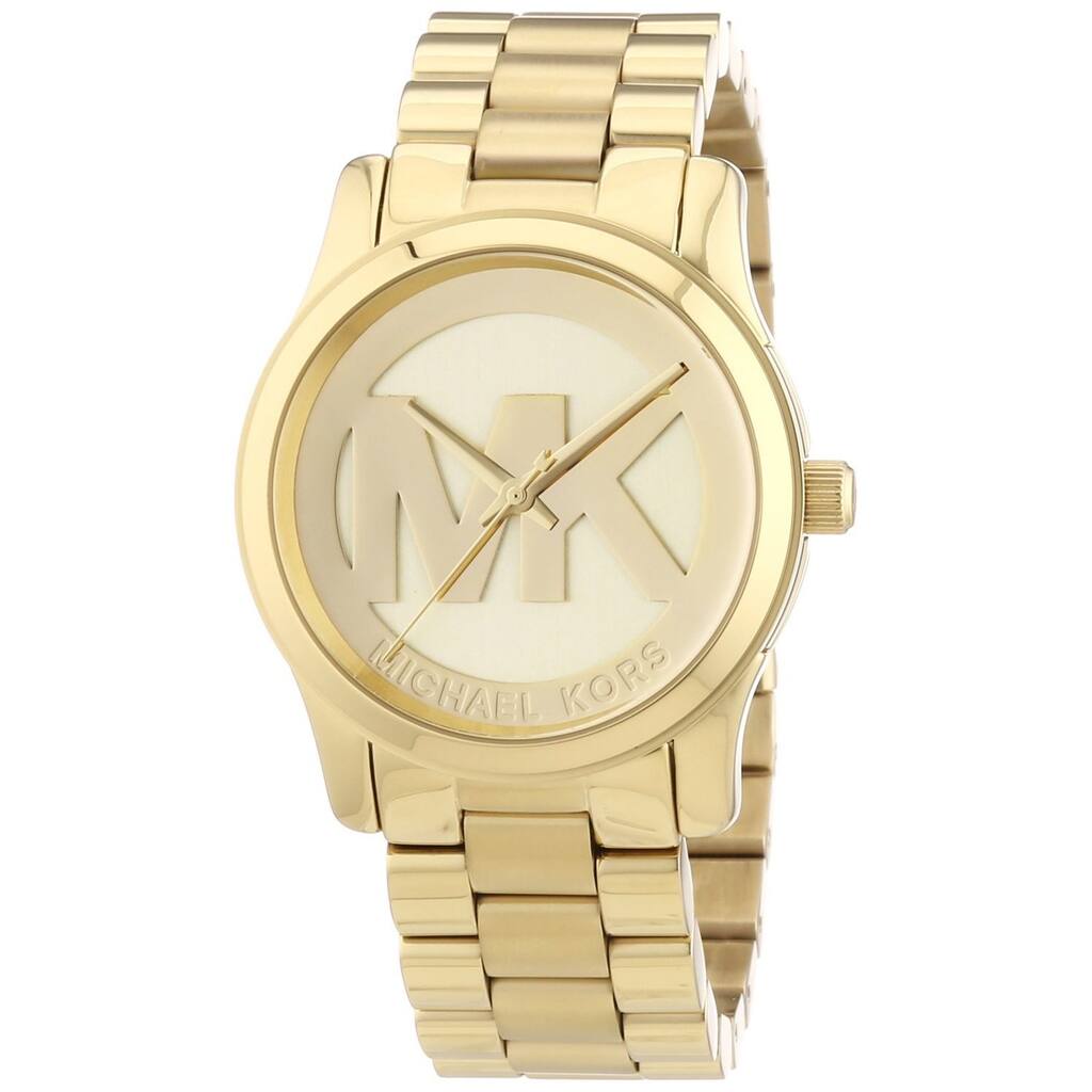 Michael Kors Women's MK5786 Runway Goldtone Watch