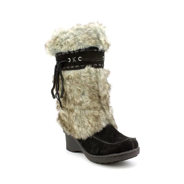 Clarinda' Artifical Fur Boots 