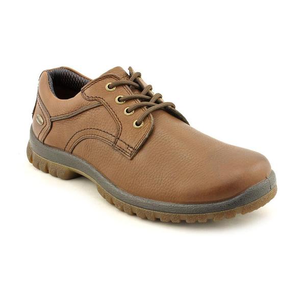 hush puppies mens brown leather casual shoes