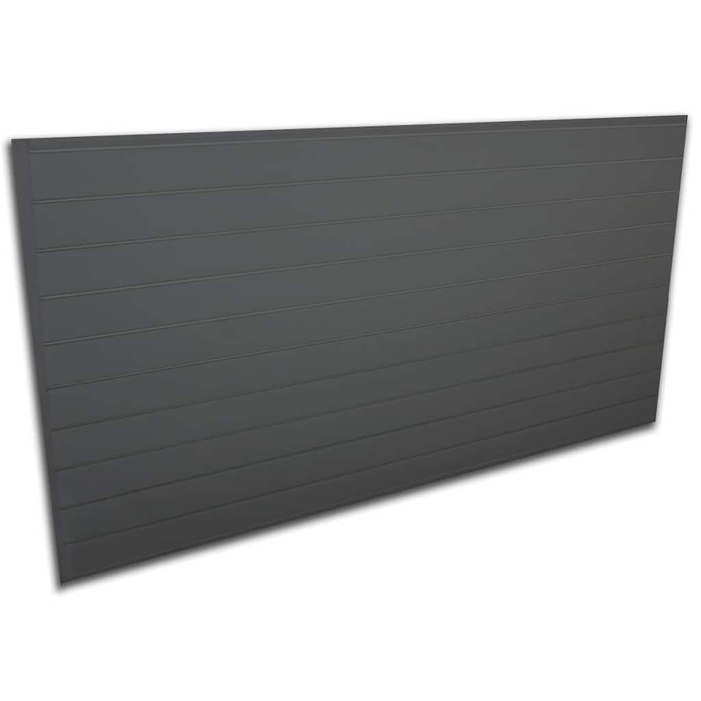 Proslat 32 sq. ft. Heavy-duty Charcoal Slatwall Organizer