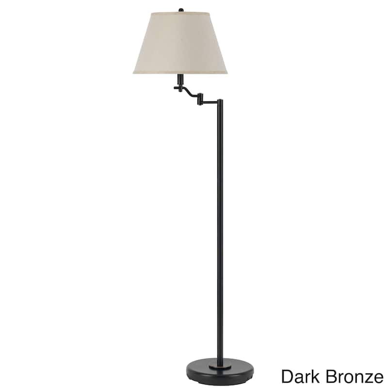 Cal Lighting Dana Swing Arm Floor Lamp - UL Listed - Bronze
