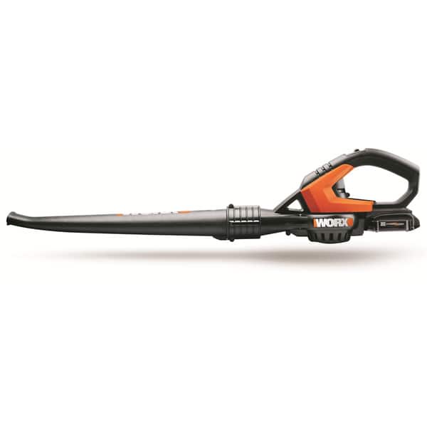 Shop Worx Cordless Electric 20v Lithium Ion Leaf Blower With Accessories Overstock 8831682