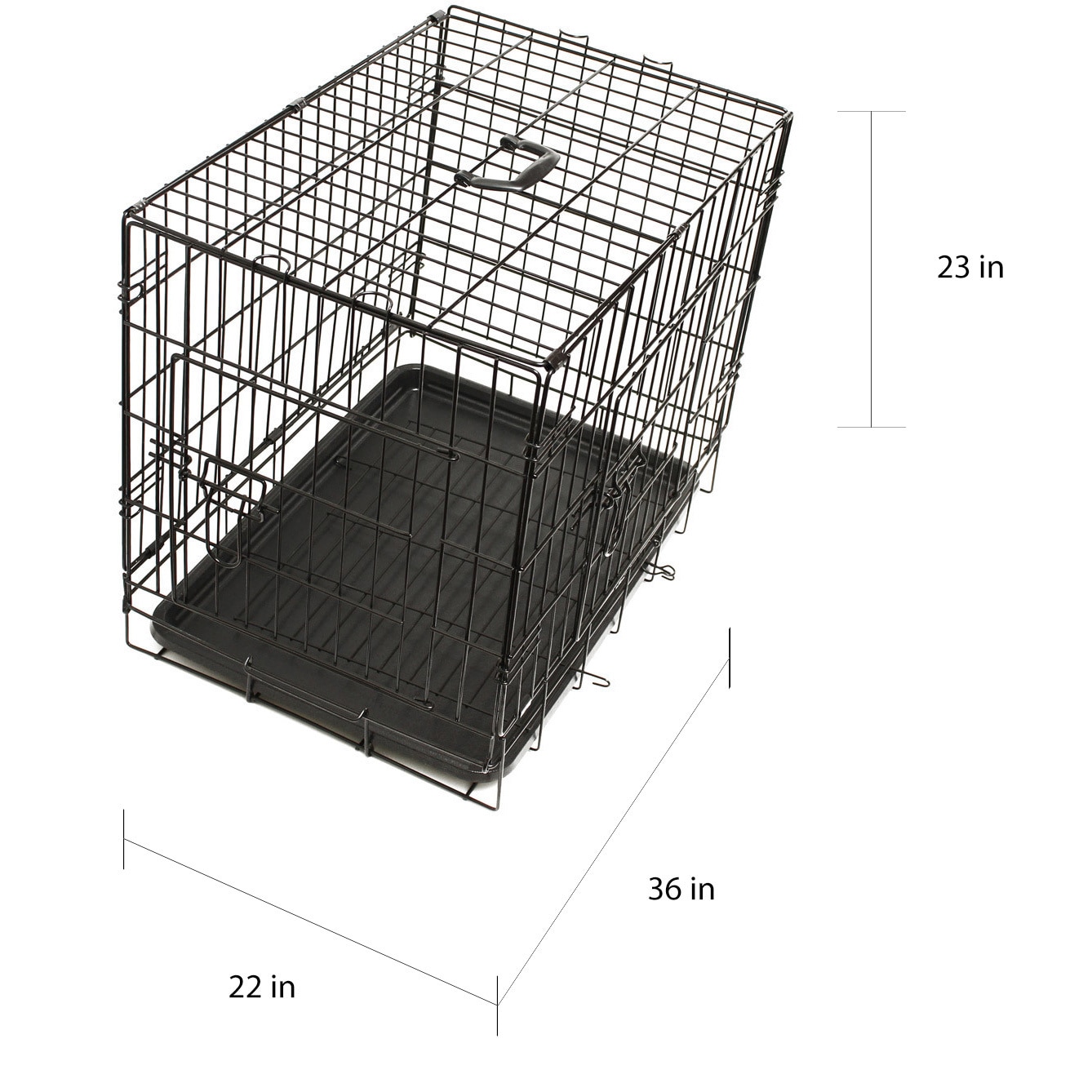 Dog Crate Tray 36x22 Replacement Pan Pet 36 Inch For Kennel