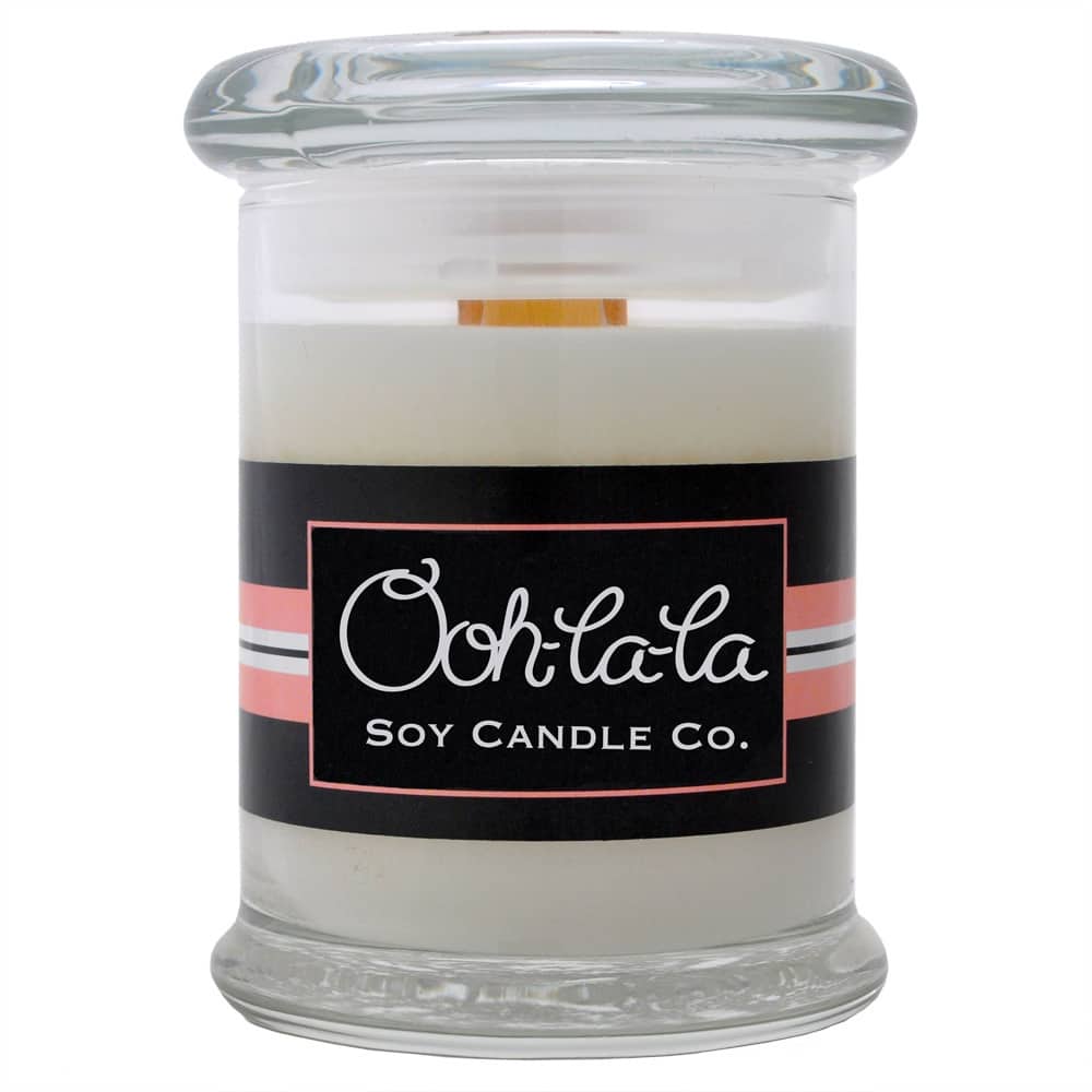 Hand-poured 12 oz. Cotton Wick Scented Soy Candle - 12 oz