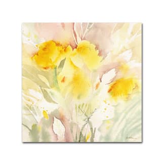 Sheila Golden 'Wildflower Memory' Canvas Art