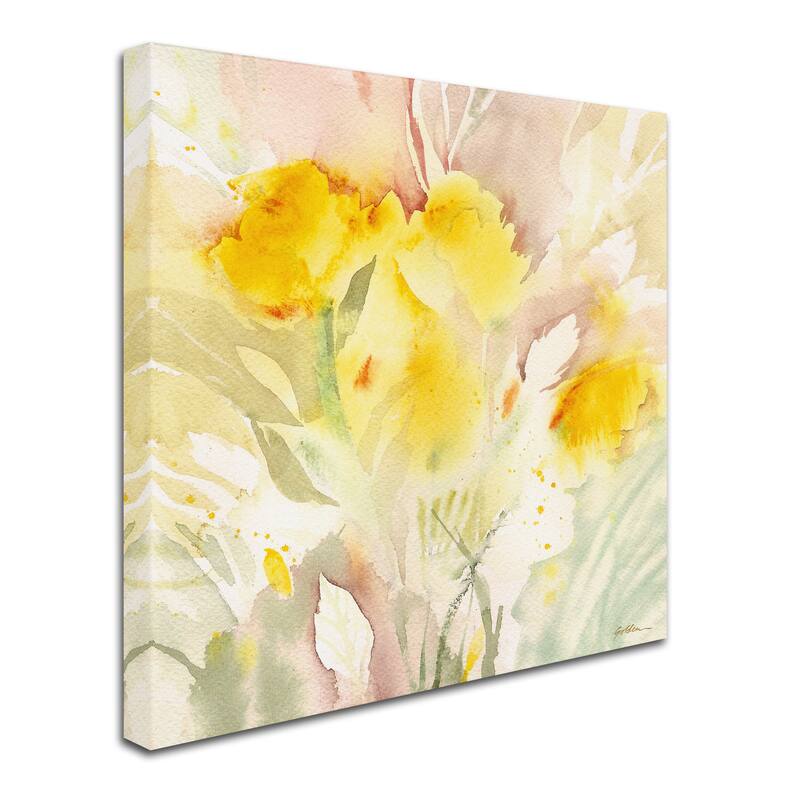 Sheila Golden 'Wildflower Memory' Canvas Art