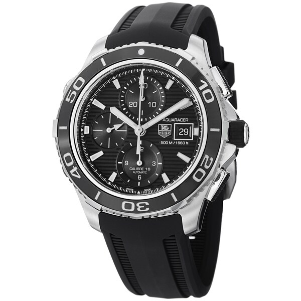 tag heuer aquaracer rubber strap for sale