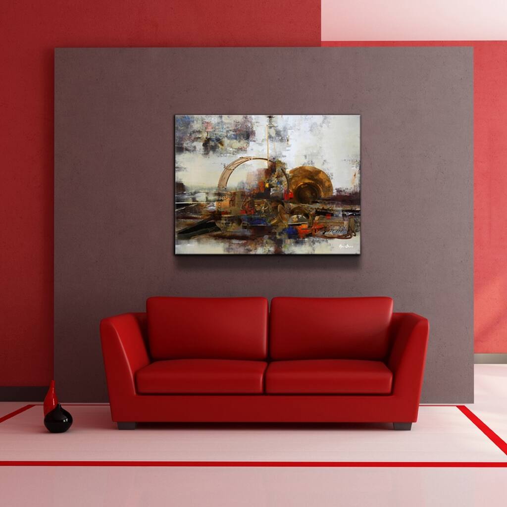 Ready2HangArt 'Muzik XIX' Oversized Canvas Wall Art