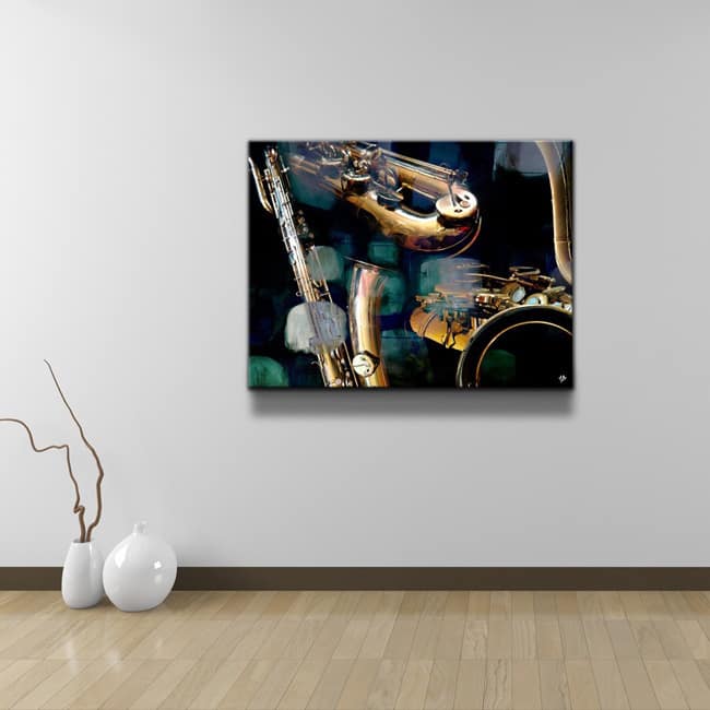 Ready2HangArt 'The Color of Jazz VI' Oversized Canvas Wall Art