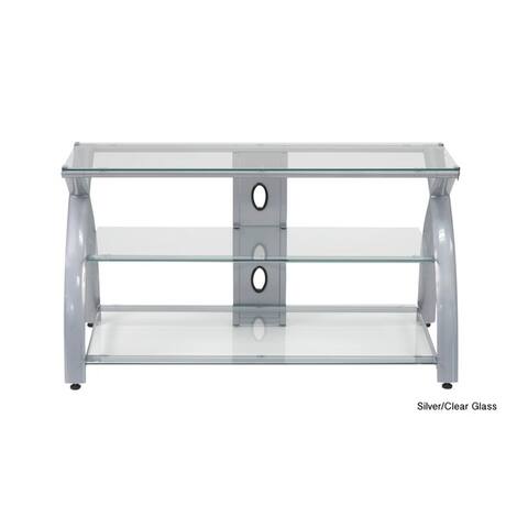 Silver Tv Stands Entertainment Centers Online At Calico Designs Futura 42 In Wide X 19 Deep 22 5
