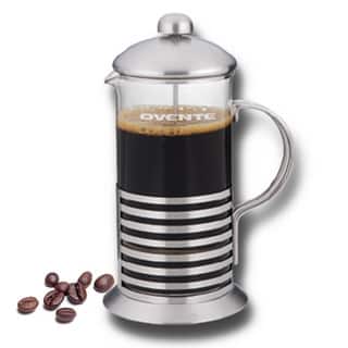 Ovente French Press Coffee and Tea Maker with Triple Filter (FSH Series)
