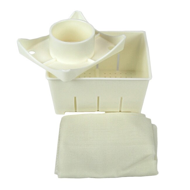 Tofu Maker Press Tofu Mold with ReUsable Cheese Cloth White eBay