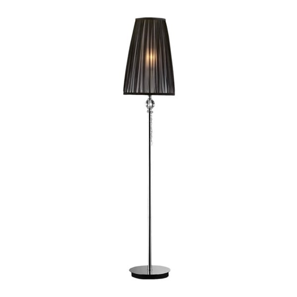 Eclipse 61 inch Chrome/ Crystal Floor Lamp