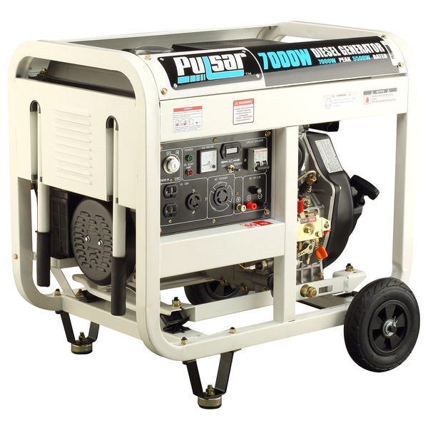 diesel powered portable generator