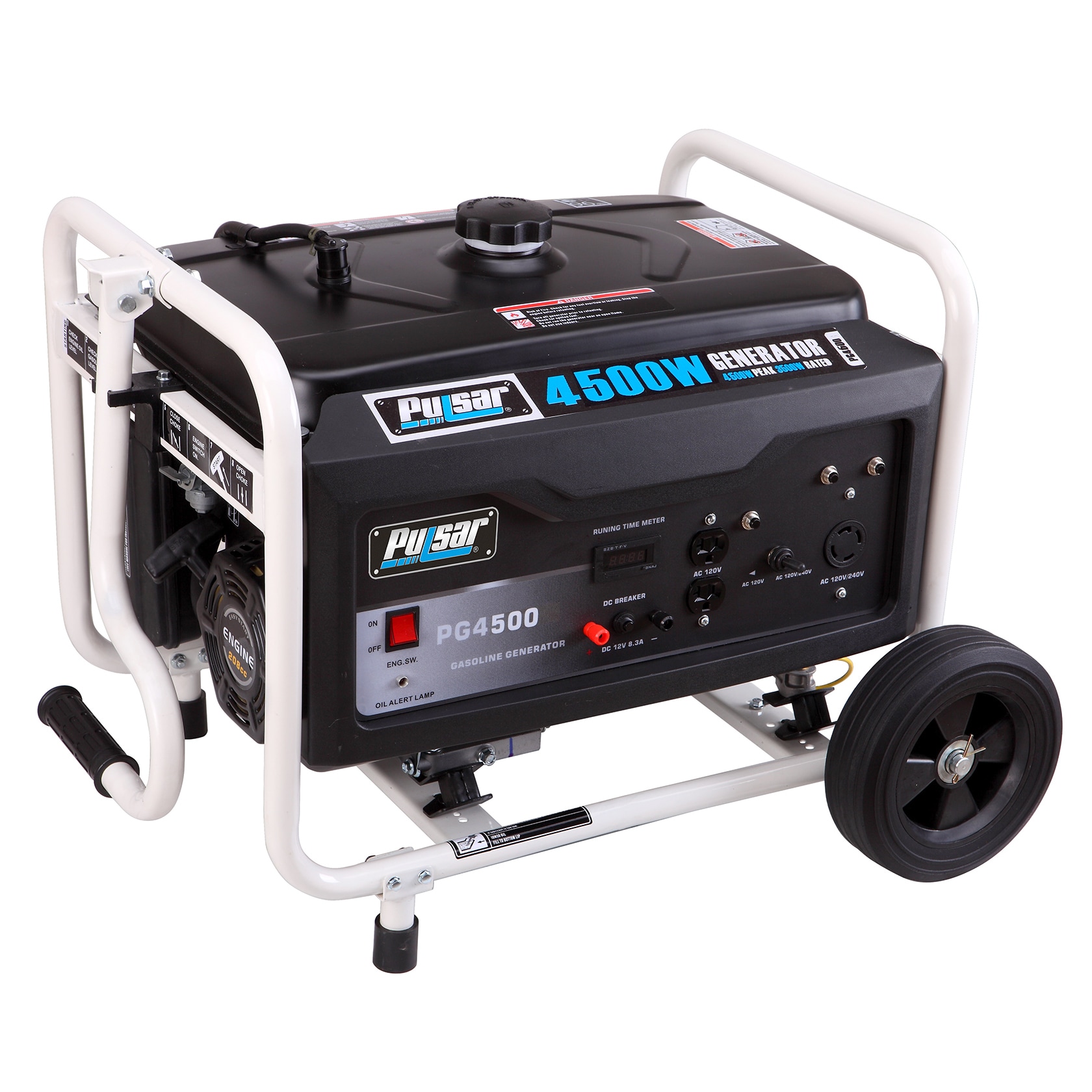 Pulsar Products 4,500 watt Gasoline Powered Portable Generator