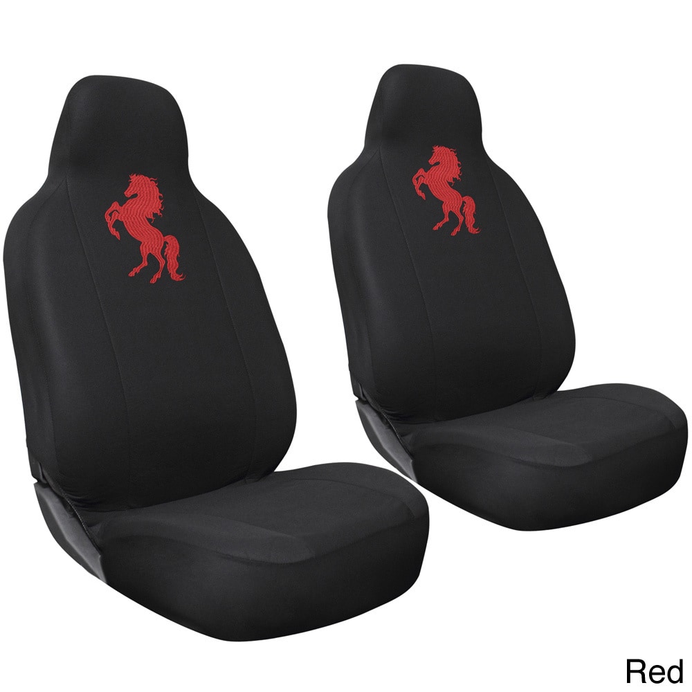 Oxgord Wild Horse High back Front Chair Seat Covers (set Of 2)