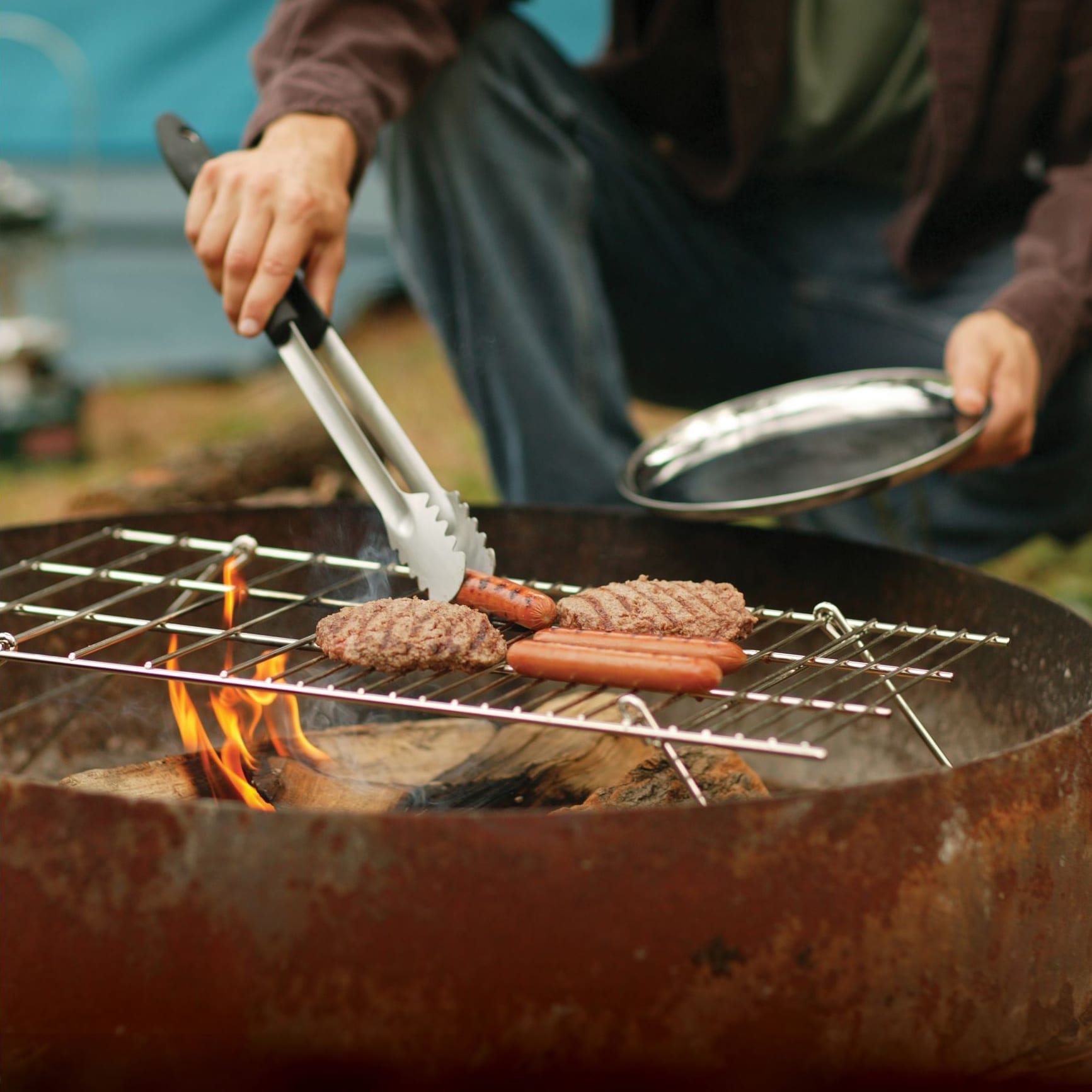 Coleman deluxe shop camp grill