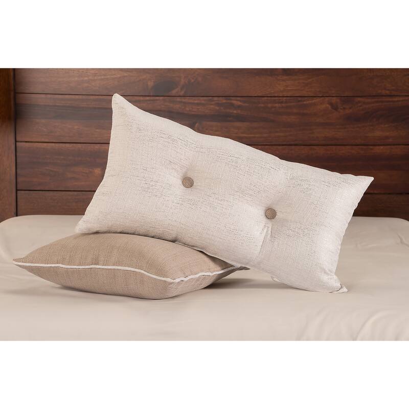 Silver Orchid Monroe Sparkly Woven 6-piece Duvet Cover Set with Insert