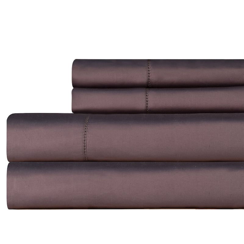 Celeste Home 610TC Pima Cotton Sateen Deep Pocket Sateen Bed Sheet Set
