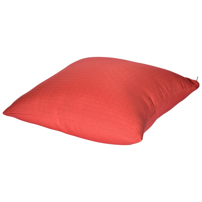 Modern Spa Solid Square Stitched Accent Pillow