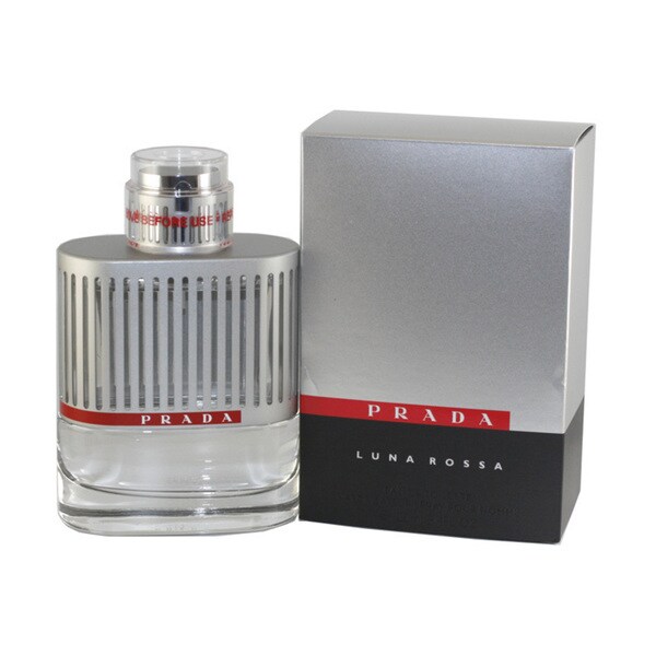 Shop Prada Luna Rossa Men S Ounce Eau De Toilette Spray Free Shipping Today Overstock