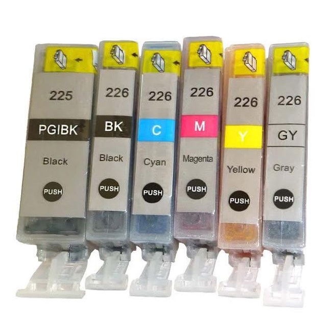 Canon Pgi 225 Cli 226 Ink Cartridge Pixma Ip 4820 4920 8720 Ix6520 Mg 5120 5320 6120 6220 8120 8220 Mx 712 882 892 (pack Of 6)