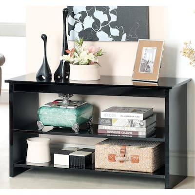 Furniture of America Corzi Contemporary 40-inch 2-shelf Side Accent Table