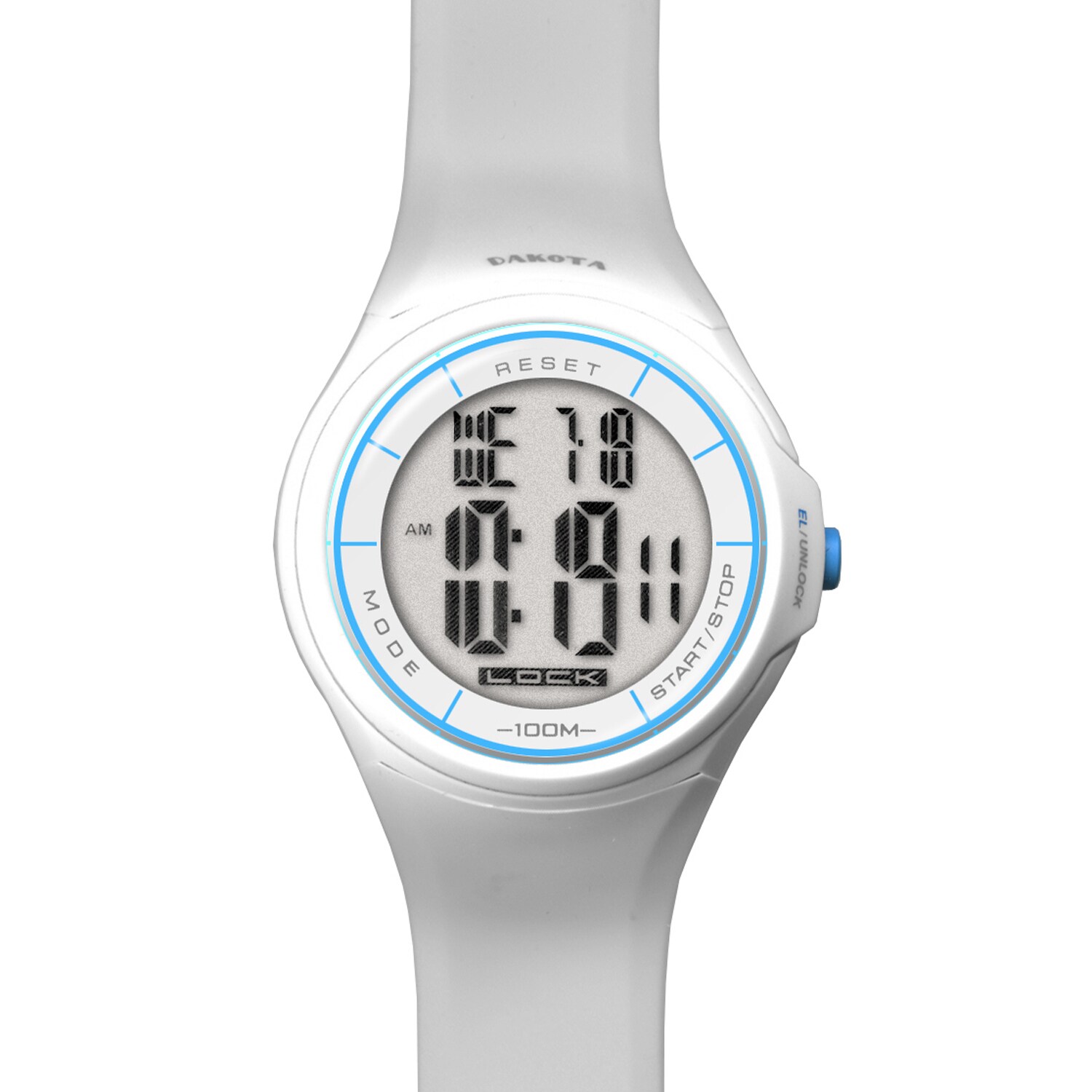 digital watch time setting