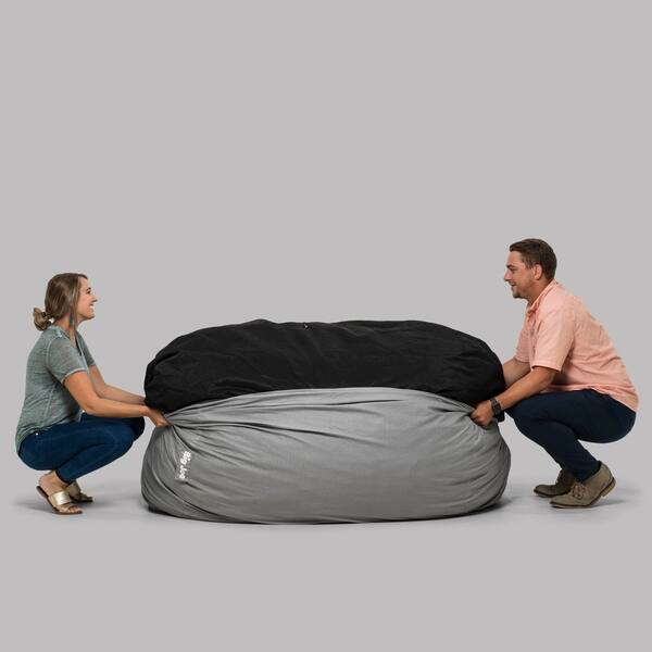 Shop Big Joe Xl Fuf Chair W Removable Cover Free Shipping Today