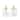 Vitrality Goldtone Salt and Pepper Shakers (Set of 2)