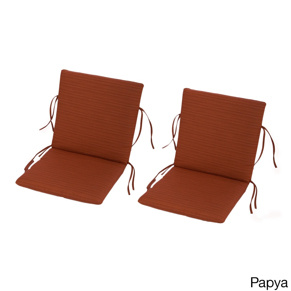 Phat Tommy High Back Sunbrella Cushions (set Of 2)