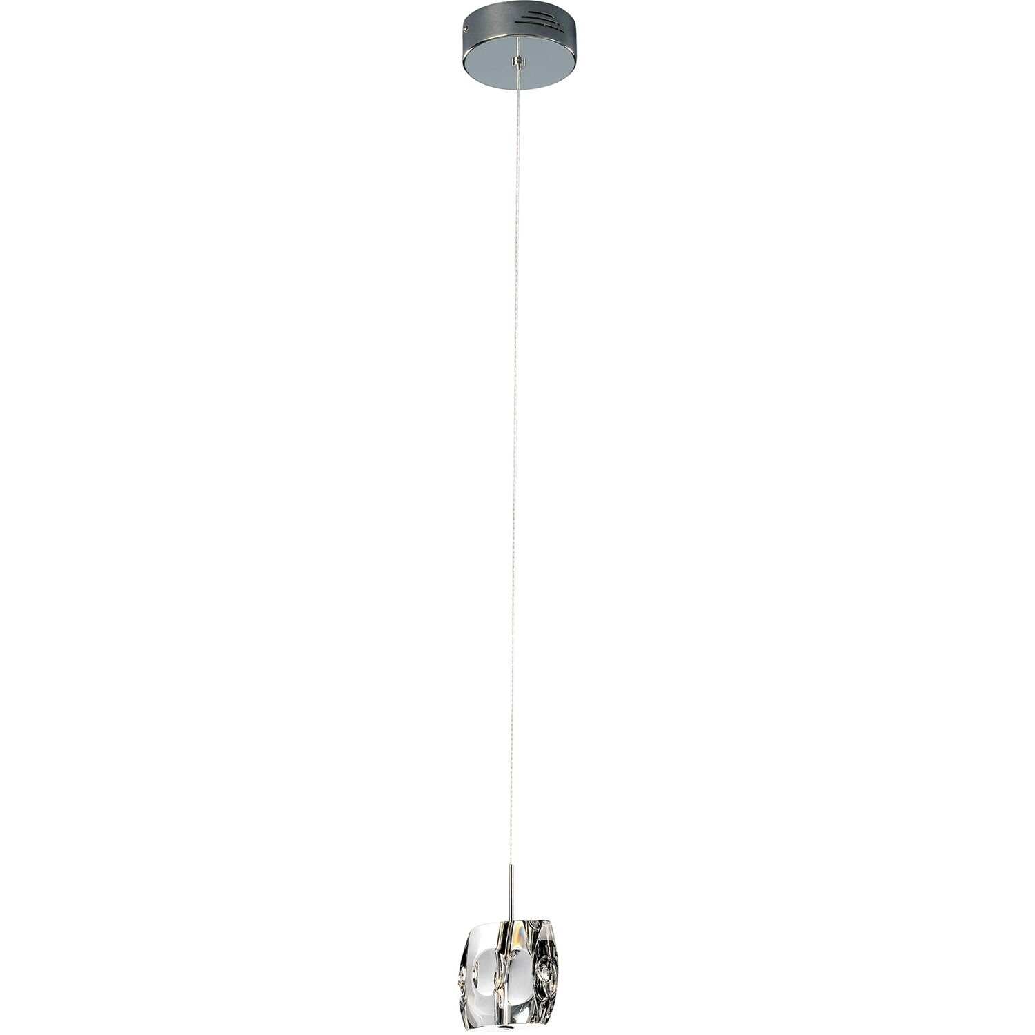 Neo 1 light Chrome Finish Mini Pendant