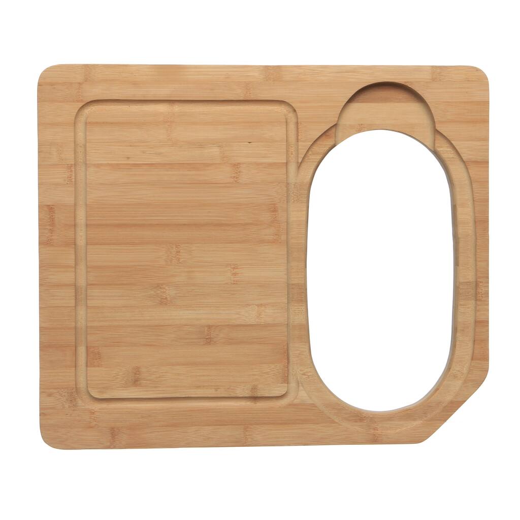 Ukinox CC760HW Wood Cutting Board and Colander