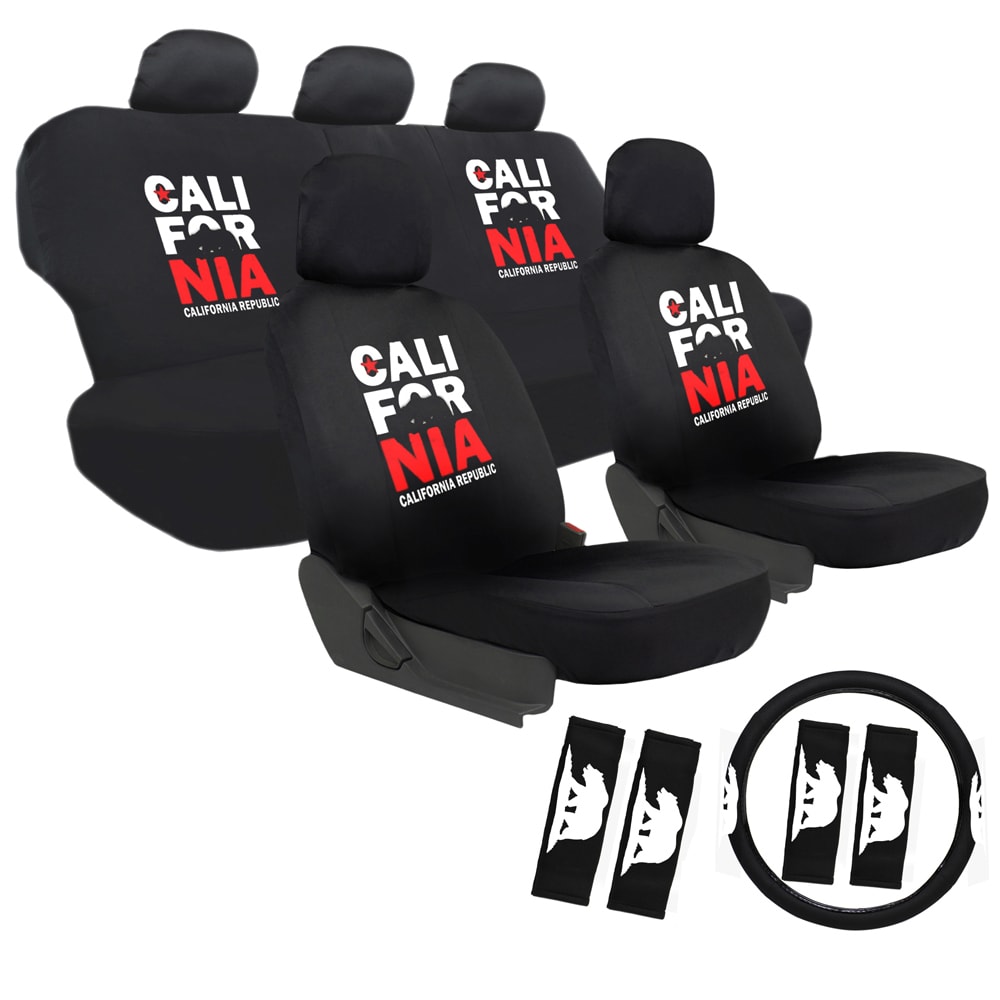 Oxgord California 60/40 Split Bench 17 piece Seat Cover Set